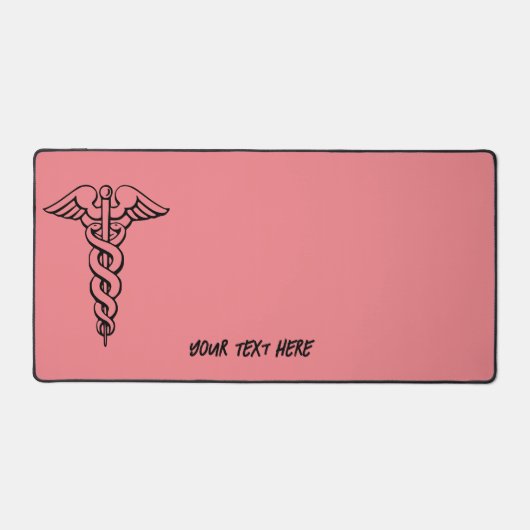 Personalisierte Symbol-Schreibmatte Schreibtischunterlage (Vorderseite)