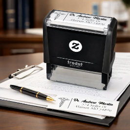 Personalisierte Symboladresse Permastempel