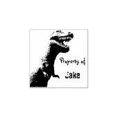 Personalisierte T-Rex Gummistempel (Prägung)