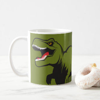 Personalisierte T-Rex Kaffee-Tasse Kaffeetasse