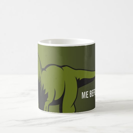 Personalisierte T-Rex Kaffee-Tasse Kaffeetasse (Mittel)