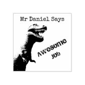Personalisierte T-Rex-Lehrer Phantastisch Gummistempel (Prägung)