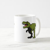 Personalisierte T-Rex Tasse (VorderseiteRechts)