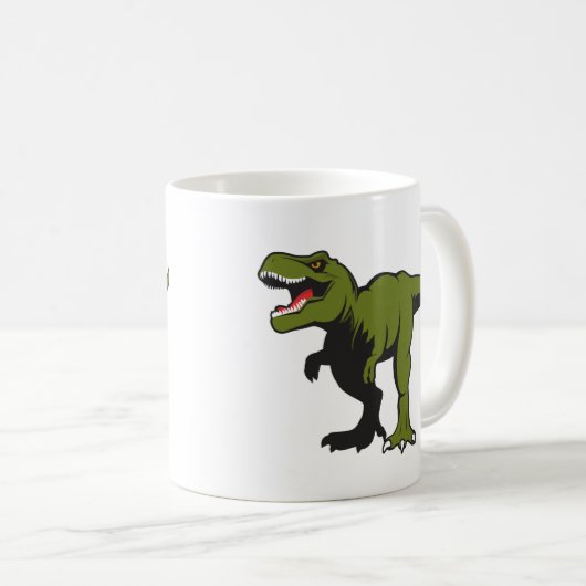 Personalisierte T-Rex Tasse (VorderseiteRechts)