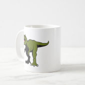 Personalisierte T-Rex Tasse (Vorderseite Links)