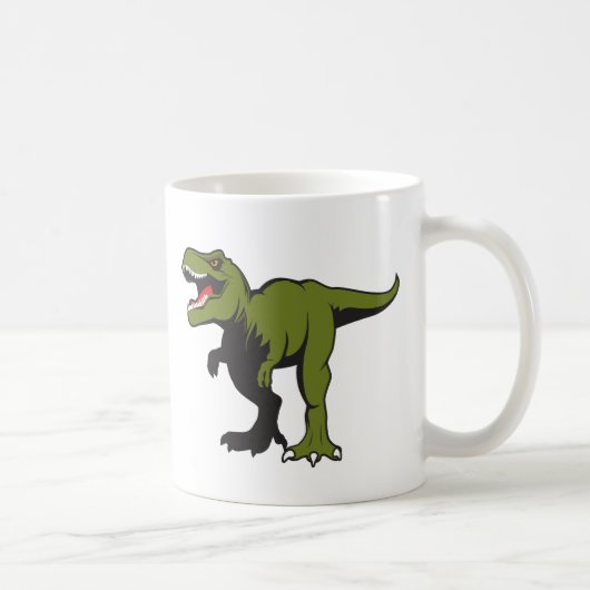 Personalisierte T-Rex Tasse (Rechts)