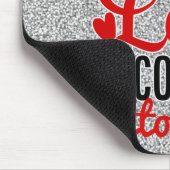 Personalisierte Tacos für Liebe und benutzerdefini Mousepad (Ecke)