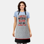 Personalisierte Tacos für Liebe und benutzerdefini Schürze (Getragen)