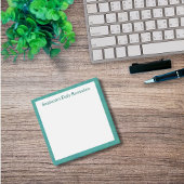 Personalisierte tägliche Erinnerung klebrig Post-it Klebezettel