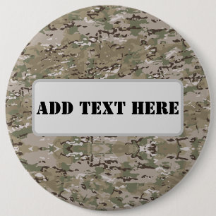 Personalisierte taktische Militär-Tarnung Button