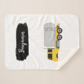 Personalisierte Tanker LKW Sherpadecke (Vorderseite (Horizontal))