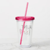 Personalisierte Tante Cup Acryltrinkbecher (Rückseite)