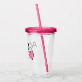 Personalisierte Tante Cup Acryltrinkbecher (Links)