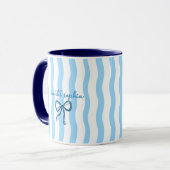 Personalisierte Tante, die bald wird Tasse (Vorderseite Links)