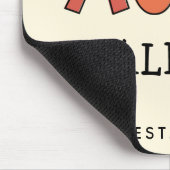 Personalisierte Tante Retro Geschenk Beste Tante j Mousepad (Ecke)