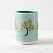 Personalisierte Tanzbäume Grün Tasse (Zentrum)