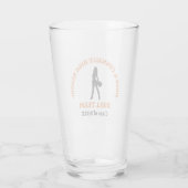 Personalisierte Tänzerin des Orange High School Dr Glas (Rückseite)