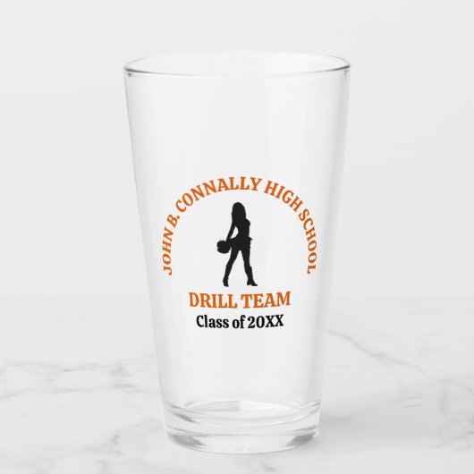 Personalisierte Tänzerin des Orange High School Dr Glas (Vorderseite)