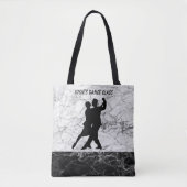 PERSONALISIERTE TANZKLASSE TOTE BAG TASCHE (Vorderseite)