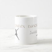 Personalisierte Tanzkönigin, Geschenk oder für Sie Kaffeetasse (Mittel)