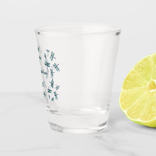 Personalisierte Tanzkunst Schnapsglas (Rechts)