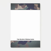 Personalisierte Tarnung Post-it Klebezettel (Vorderseite)