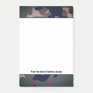 Personalisierte Tarnung Post-it Klebezettel