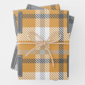 Personalisierte Tartan-Weihnachtszeit Geschenkpapier Set (Beispiel)