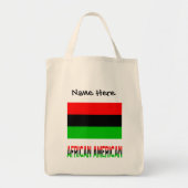 Personalisierte Tasche B der afroamerikanischen Di (Vorne)