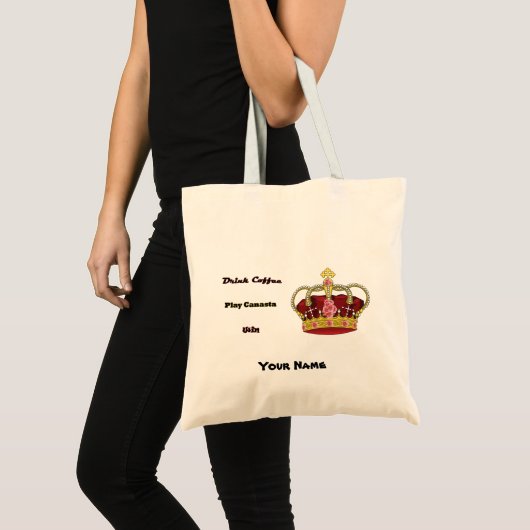 Personalisierte Tasche Canasta Queen (Vorderseite (Produkt))