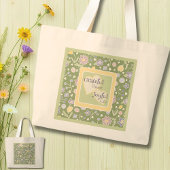 Personalisierte Tasche 'Dankbares Herz, Fröhliches