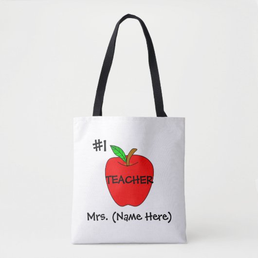 Personalisierte Tasche des Lehrer-#1 (Vorderseite)
