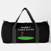 Personalisierte Tasche in Großformat für Golfer (Vorderseite)