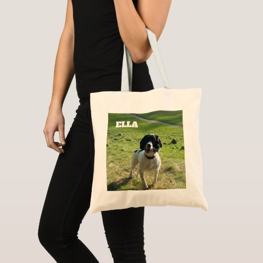 Personalisierte Tasche mit eigenem Bild und Text (Vorderseite (Produkt))