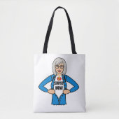 Personalisierte Tasche Super Nana (Vorderseite)