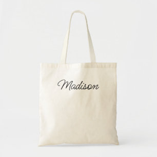 Personalisierte Tasche, Tote Bag mit Namen, Braut Tragetasche