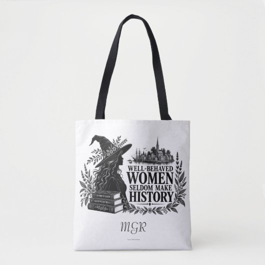 Personalisierte Tasche "Wohl erzogene Frauen" Femi (Vorderseite)