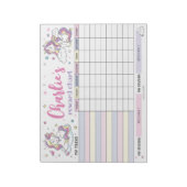 Personalisierte Tasks für die magische Einhornbelo Notizblock (Rotiert)