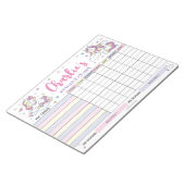 Personalisierte Tasks für die magische Einhornbelo Notizblock (angewinkelt)