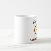 Personalisierte Tasse (Mittel)