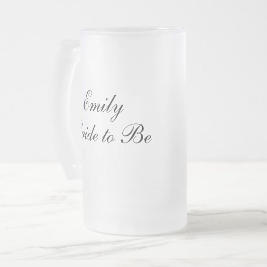 Personalisierte Tasse (Vorderseite Links)