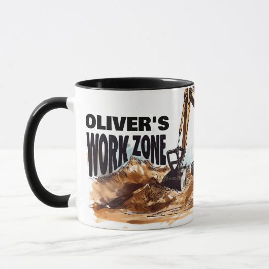 Personalisierte Tasse (Links)