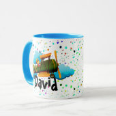 Personalisierte Tasse (Vorderseite Links)