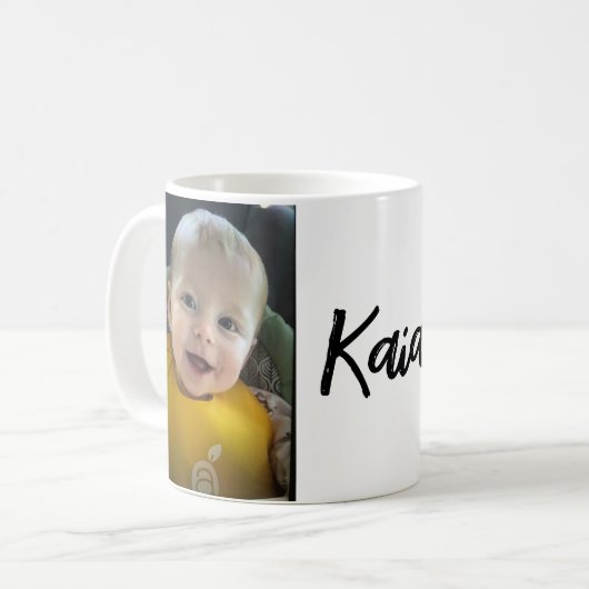 Personalisierte Tasse (Vorderseite Links)