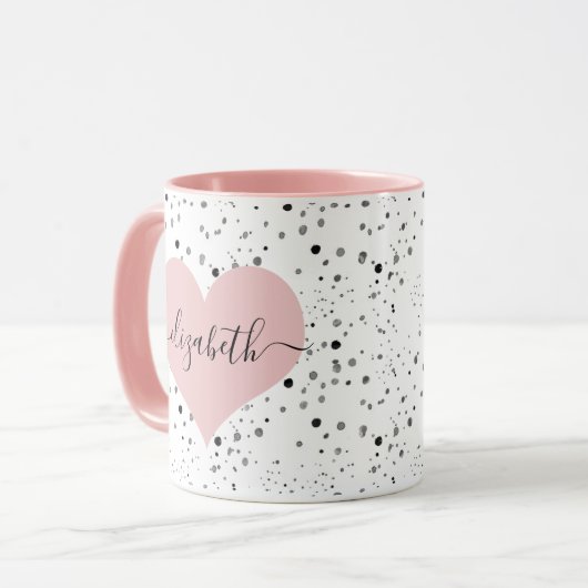 Personalisierte Tasse (Vorderseite Links)