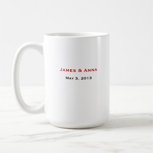 Personalisierte Tasse (Links)