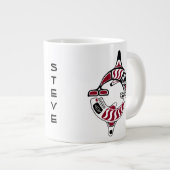 Personalisierte Tasse an der Nordwestküste (Vorderseite Rechts)