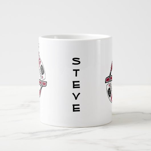 Personalisierte Tasse an der Nordwestküste (Vorderseite)
