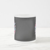 Personalisierte Tasse aus Mattiertem Glas (Mittel)