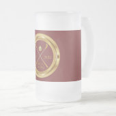 Personalisierte Tasse aus Mattiertem Glas (VorderseiteRechts)